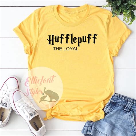 Hufflepuff The Loyal Shirt In 2021 Hufflepuff Shirt Harry Potter