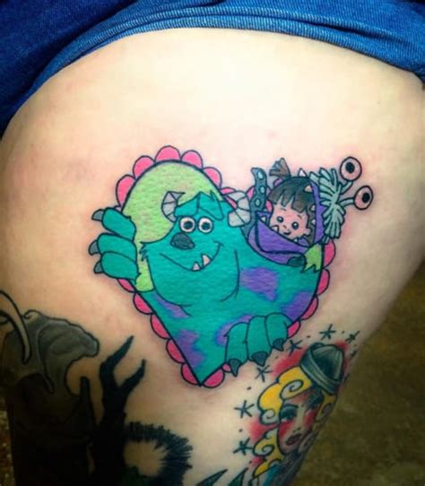 Awesome Disney Pixar Tattoos Monsters Inc • Tattoodo