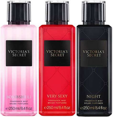 Buy Victorias Secret New Bombshell Very Sexy And Night Fragrance Mist Eau De Parfum 750 Ml