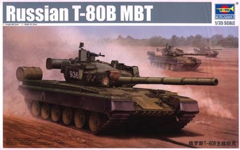 Russian T 80b Mbt By Trumpeter Models