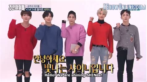 Inform me if there any mistrans or any inaccurate terms. ENG SUB Weekly idol SHINee - Ep 272 - YouTube