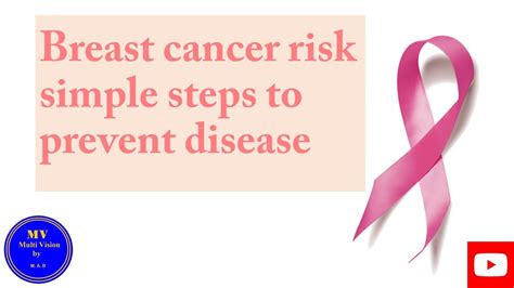 How To Prevent Breast Cancer Risk Simple Steps Youtube
