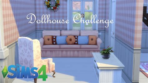 Dollhouse Challenge Ein Puppenhaus In Sims 4 Bauen No Cc Youtube
