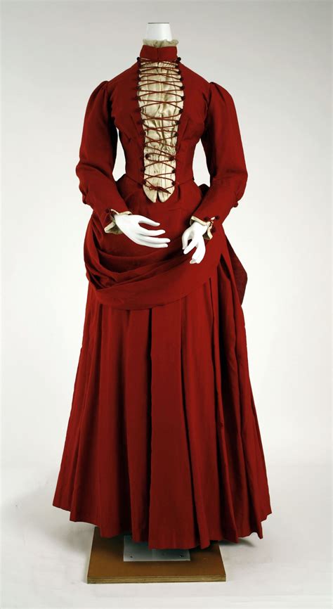 Dress Dateca 1887 Cultureamerican Mediumwool Silk Credit Linet