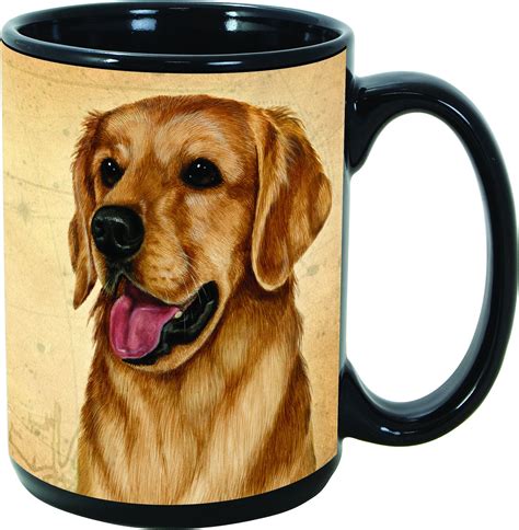 Pet Ts Usa My Faithful Friend Dog Breed Coffee Mug Golden Retriever