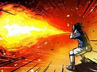Sasuke Jutsu Gran Bola de Fuego/Jutsu Great Fireball | Naruto shippuden ...