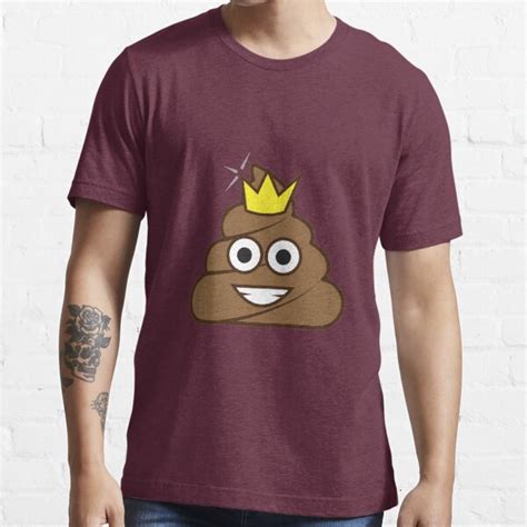 Poop Emoji Crown T Shirt By Jvshop Redbubble