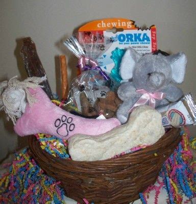 Shop our range of personalised gift boxes for dogs. New #Puppy Bouncing Baby Girl Gift Basket for #Dogs by ...