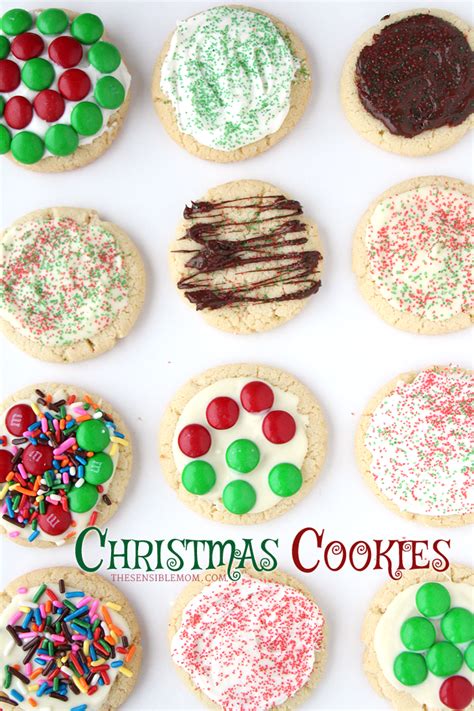 Christmas cookies or christmas biscuits are traditionally sugar cookies or biscuits (though other flavours may be used based on family traditions and individual preferences). Recipe: Easy Christmas Cookies - The Sensible Mom