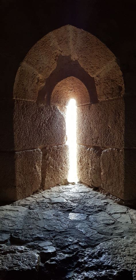 Arrow slits at Ajloun castle | Castle parts, Castle, Arrow