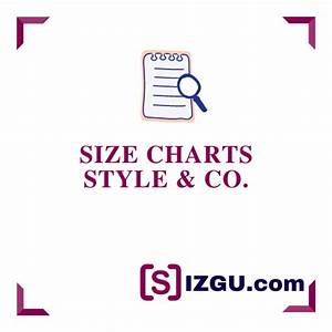 Style Co Size Charts Sizgu Com