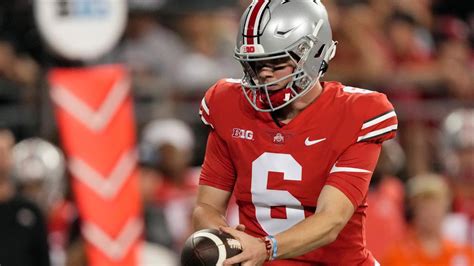 Ohio State Balancing Kyle Mccords Opportunities With Respect For Game