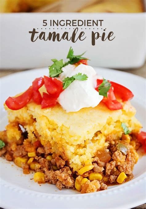 Tamale Pie Recipe Tamale Pie Recipes Mexican Food Recipes
