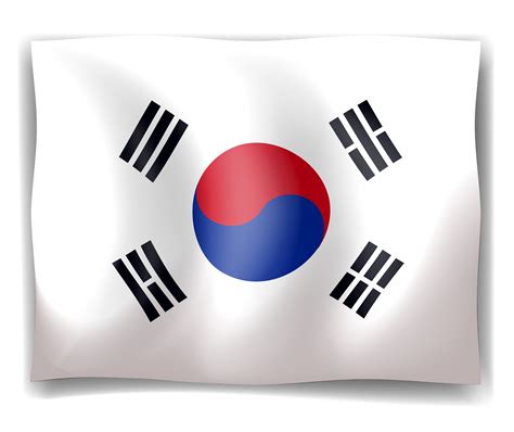 Flag Of South Korea 414016 Vector Art At Vecteezy