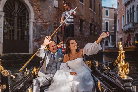 This Venice Wedding Features Epic Views And The Hottest Dress Trend Of 2020