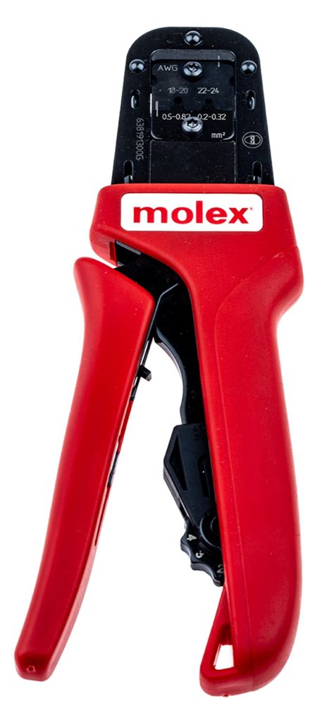 63819 1300 Molex Molex Premiumgrade Plier Crimping Tool For Standard