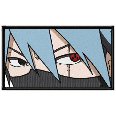 Hatake Kakashi Embroidery Design Naruto Embroidery Nike De Inspire