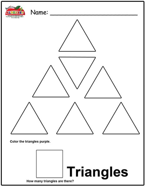 Make a coloring book with triangle toddler for one click. 5 Best Images of Triangle Tracing Worksheet - Triangle ...
