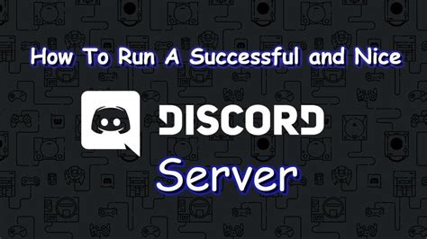 How To Set Up A Successful And Nice Looking Discord Server Youtube
