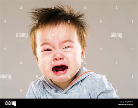 Asia Baby Boy Crying Stock Photo Alamy
