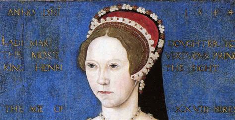 Young Mary Tudor Queen Of England