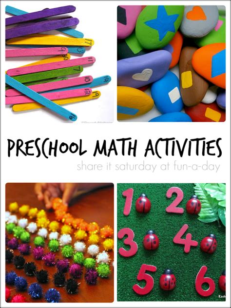 Easy Math Activities Prek Math Numbers Preschool Math Numbers