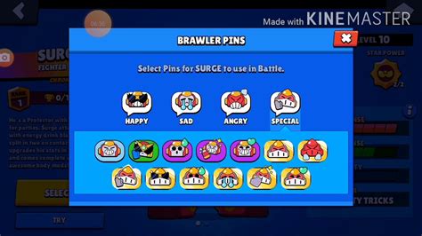 Get detailed information and statistics for each one and compare them to one another. All Brawler Pins or Emotes- Brawl Stars - YouTube