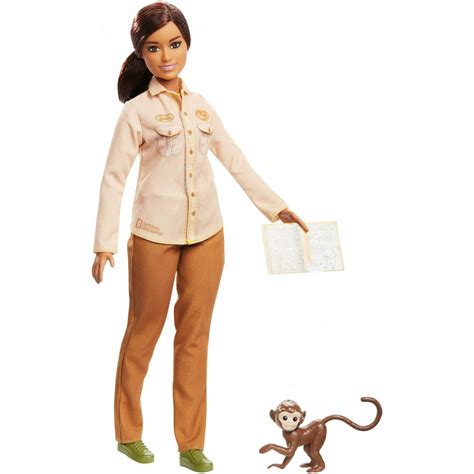 Barbie National Geographic Wildlife Conservationist Doll