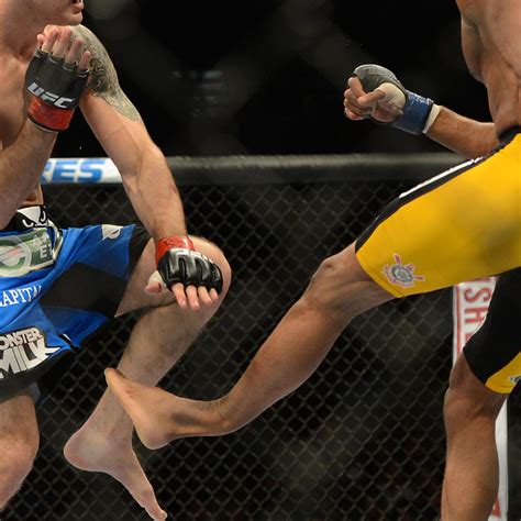 Photo The Moment Silva Breaks His Leg On Weidmans Shin At Ufc 168