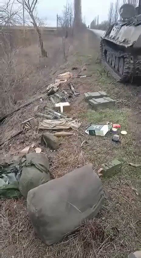 Ukraine War Sitrep 🇺🇦 On Twitter The Nikolaev Area The Abandoned Russian Equipment Even The