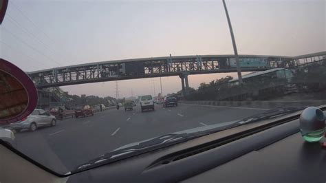 4k Delhi Gurgaon Expressway Youtube