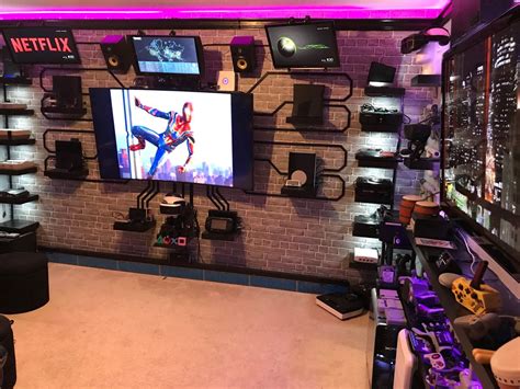 Ultimate Man Cave Game Room Video Game Rooms Game Room Gamer Room Decor