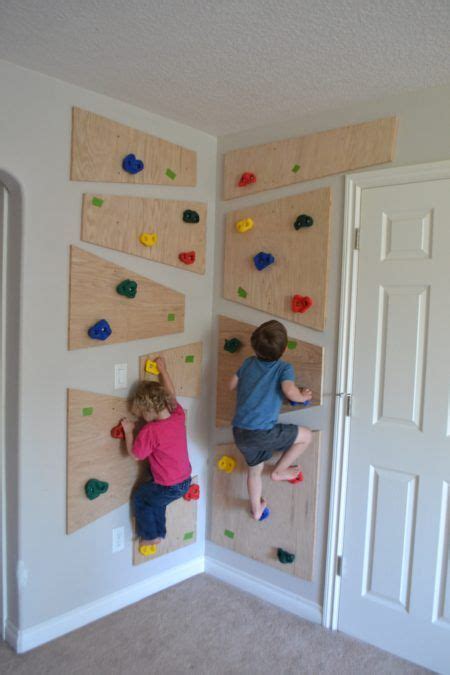 Do It Yourself Climbing Wall Kids Indoor Climbing Wall Diy Climbing