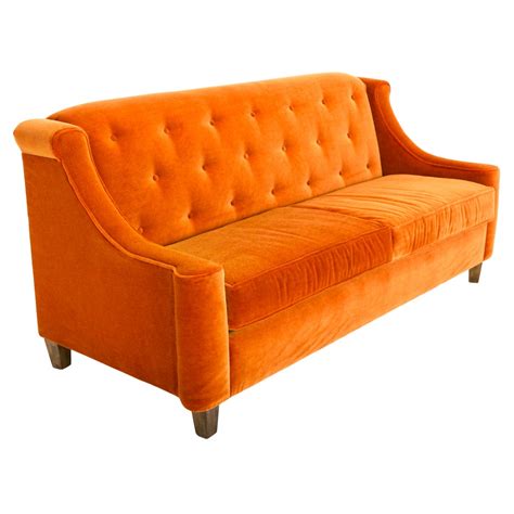 Orange Sofa Rentals Event Furniture Rental Formdecor