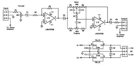 Hi fi tone control circuit with c1815 c945 electronic circuit. lme49720 tone control-schematic | Circuit diagram