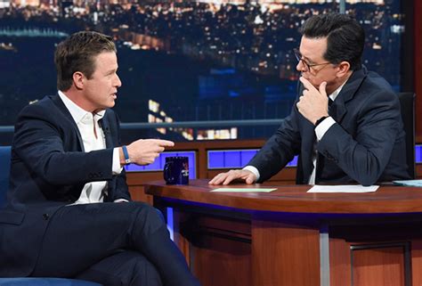 Video Billy Bush Talks Access Hollywood Tape On The Late Show