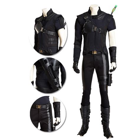 Hawkeye Cosplay Costume Avengers Clint Barton Movie Level Cosplay Suit