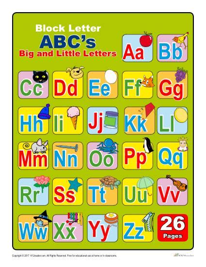 See more ideas about alphabet preschool, . Block Upper and Lowercase Letters | Printable Classroom Activities