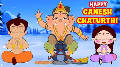 Chhota Bheem Ganesh Utsav In Dholakpur Special Cartoon For Kids