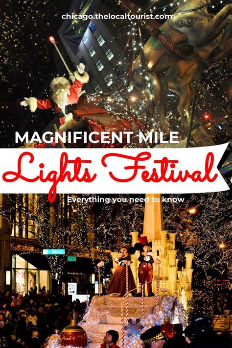 2022 Magnificent Mile Lights Festival Chicago Christmas Magnificent