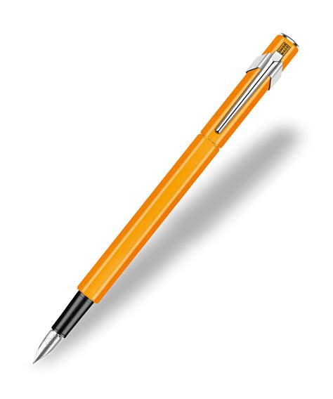 Caran Dache 849 Fountain Pen Orange The Hamilton Pen Company