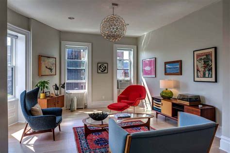 38 Absolutely Gorgeous Mid Century Modern Living Room Ideas Midcentury Livingroom Apartment