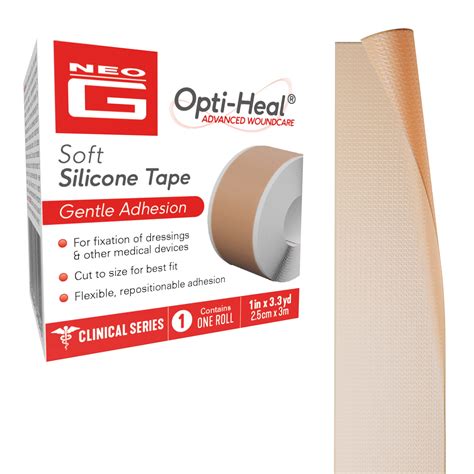 Buy Neo G Opti Heal Silicone Medical Tape For Wound Care Medical