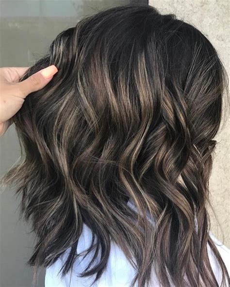 Brown highlights on black hair. 30 Ash Blonde Hair Color Ideas That You'll Want To Try Out ...