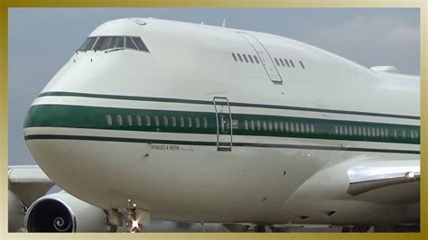 Prince Al Waleed Luxury Boeing 747 Takeoff Hamburg Airport Youtube