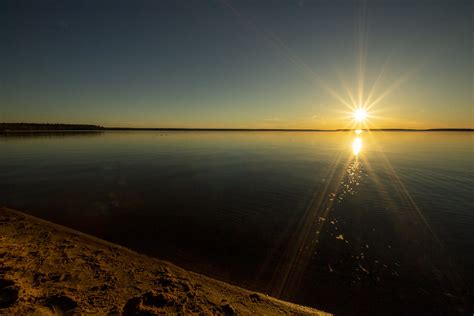 Sunset Waskesiu Lake Prince Albert National Park Sk Flickr