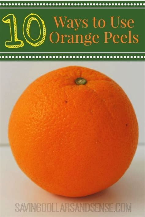 Unusal Ways To Use Orange Peels Household Hacks Cleaning Hacks