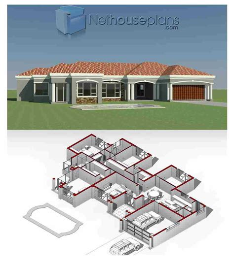 South African House Plans For Sale Double Storey Archid Rsa Gauteng