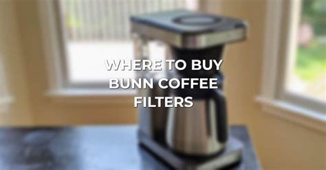 Requires more coffee grounds to make the same strength of coffee. Where To Buy Bunn Coffee Filters? - TheCozyCoffee