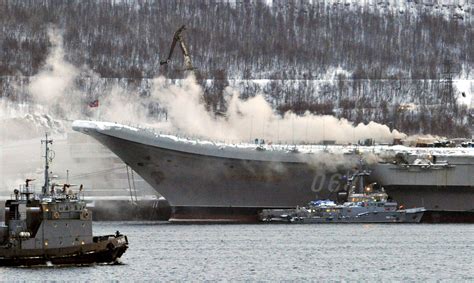 Russia Aircraft Carrier Fire Latest Mishap For Admiral Kuznetsov